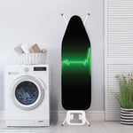 Green Heartbeat Print Ironing Board Cover