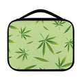 Green Hemp Leaves Pattern Print Classic Bible Case