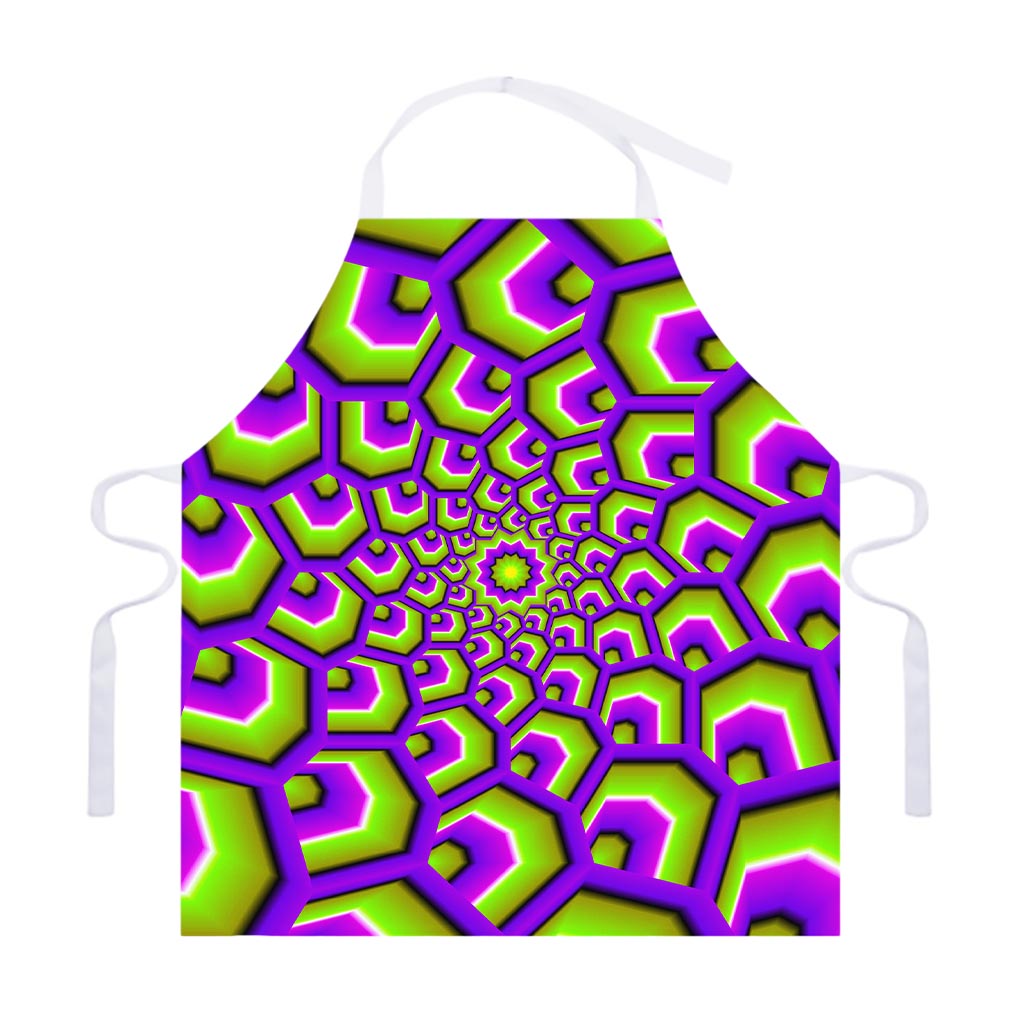 Green Hive Moving Optical Illusion Adjustable Apron