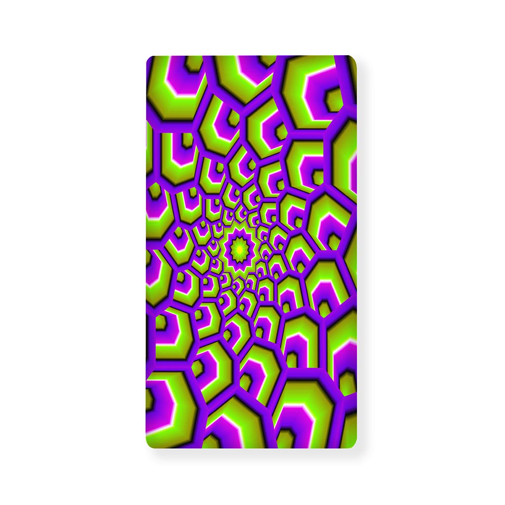 Green Hive Moving Optical Illusion Baby Crib Sheet