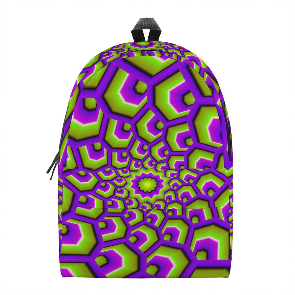 Green Hive Moving Optical Illusion Backpack