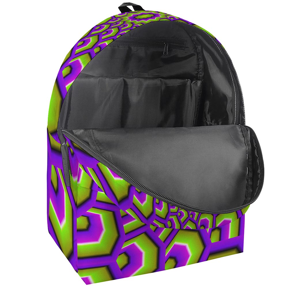 Green Hive Moving Optical Illusion Backpack