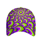 Green Hive Moving Optical Illusion Baseball Cap