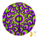 Green Hive Moving Optical Illusion Basketball