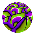 Green Hive Moving Optical Illusion Basketball