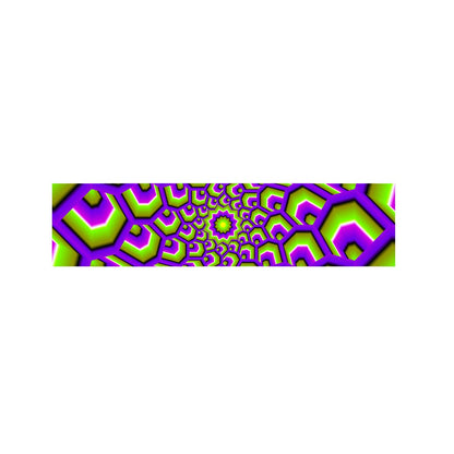 Green Hive Moving Optical Illusion Bed Runner