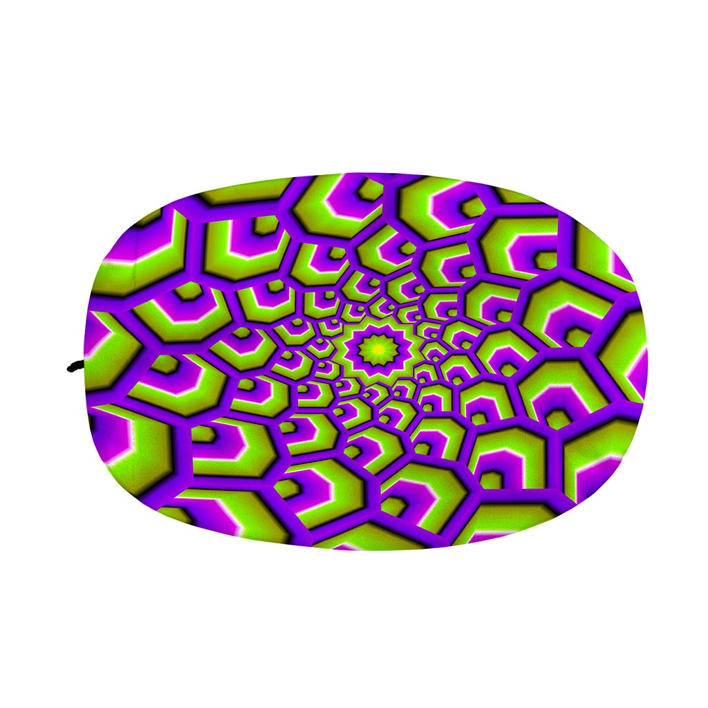 Green Hive Moving Optical Illusion Car Side Mirror Covers