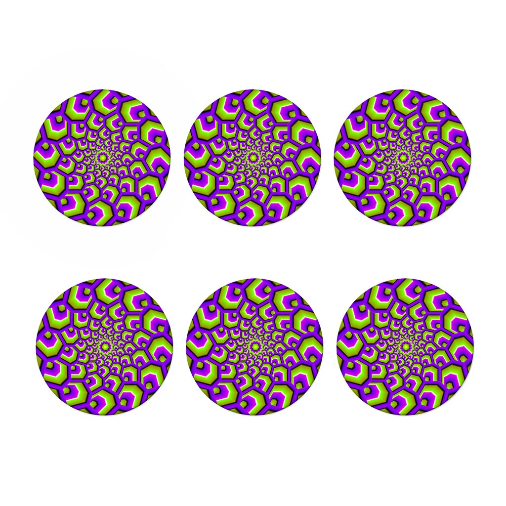 Green Hive Moving Optical Illusion Coaster Set