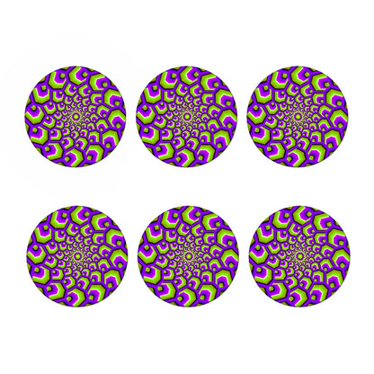 Green Hive Moving Optical Illusion Coaster Set