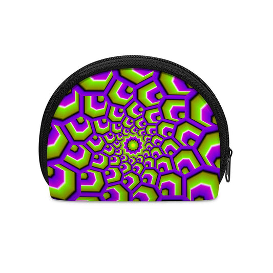 Green Hive Moving Optical Illusion Coin Purse