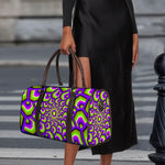 Green Hive Moving Optical Illusion Duffle Bag