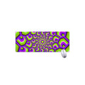 Green Hive Moving Optical Illusion Extended Mouse Pad