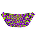 Green Hive Moving Optical Illusion Fanny Pack