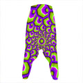 Green Hive Moving Optical Illusion Hammer Pants
