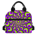 Green Hive Moving Optical Illusion Insulated Lunch Bag