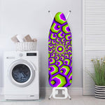 Green Hive Moving Optical Illusion Ironing Board Cover