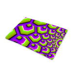 Green Hive Moving Optical Illusion Pet Cooling Mat Cover