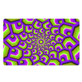 Green Hive Moving Optical Illusion Polyester Doormat
