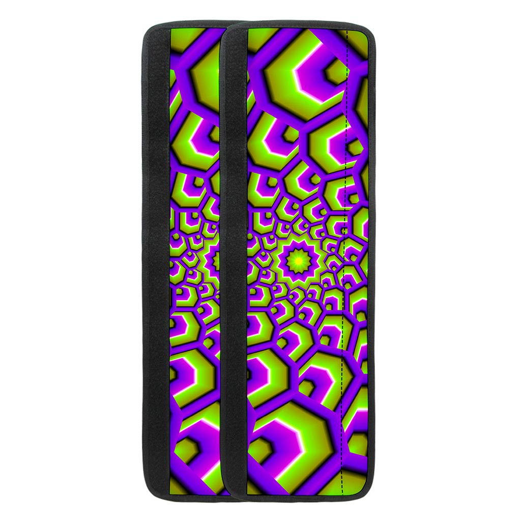 Green Hive Moving Optical Illusion Refrigerator Handle Covers