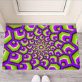 Green Hive Moving Optical Illusion Rubber Doormat