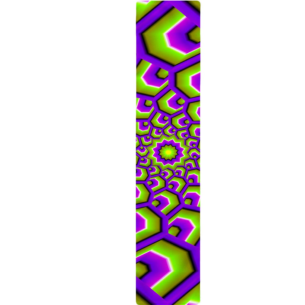 Green Hive Moving Optical Illusion Table Runner