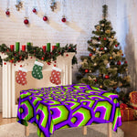 Green Hive Moving Optical Illusion Tablecloth