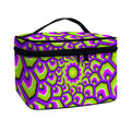 Green Hive Moving Optical Illusion Travel Makeup Bag