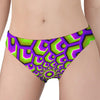 Green Hive Moving Optical Illusion Women's Panties