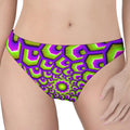 Green Hive Moving Optical Illusion Women's Thong