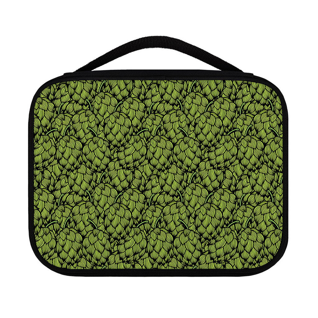 Green Hop Cone Pattern Print Classic Bible Case