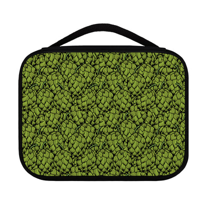 Green Hop Cone Pattern Print Classic Bible Case