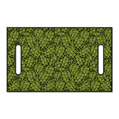 Green Hop Cone Pattern Print Golf Cart Seat Cover