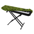 Green Hop Cone Pattern Print Piano Keyboard Cover