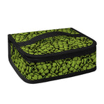 Green Hop Cone Pattern Print Small Lunch Bag