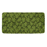 Green Hop Cone Pattern Print Towel