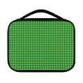 Green Houndstooth Pattern Print Classic Bible Case