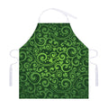 Green Irish Saint Patrick's Day Print Adjustable Apron