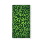 Green Irish Saint Patrick's Day Print Baby Crib Sheet