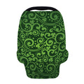 Green Irish Saint Patrick's Day Print Baby Seat Cover
