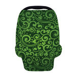 Green Irish Saint Patrick's Day Print Baby Seat Cover