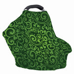 Green Irish Saint Patrick's Day Print Baby Seat Cover