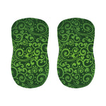Green Irish Saint Patrick's Day Print Bar Stool Covers