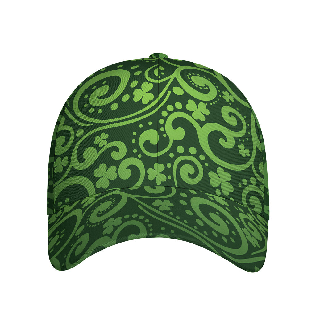 Green Irish Saint Patrick's Day Print Baseball Cap