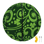 Green Irish Saint Patrick's Day Print Basketball