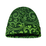 Green Irish Saint Patrick's Day Print Beanie