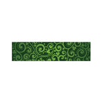 Green Irish Saint Patrick's Day Print Bed Runner