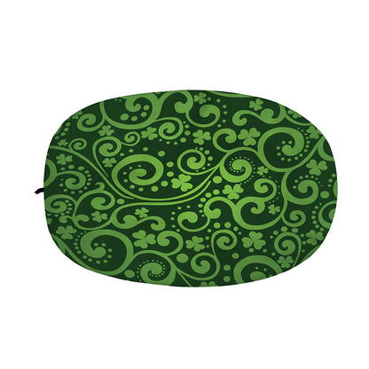 Green Irish Saint Patrick's Day Print Car Side Mirror Covers