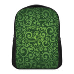 Green Irish Saint Patrick's Day Print Casual Backpack