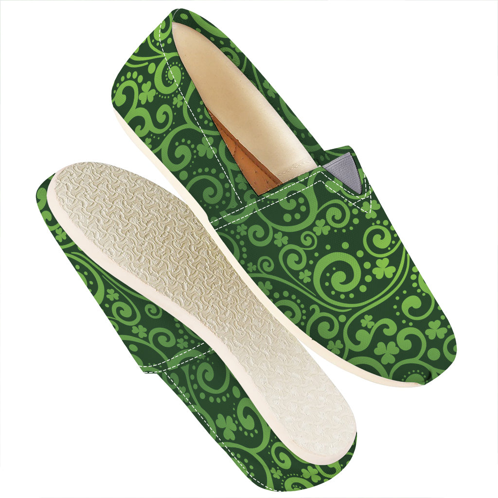 Green Irish Saint Patrick's Day Print Casual Shoes