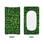 Green Irish Saint Patrick's Day Print Changing Pad Cover